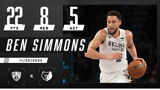[高光] Ben Simmons 22分8籃板5助 vs 灰熊