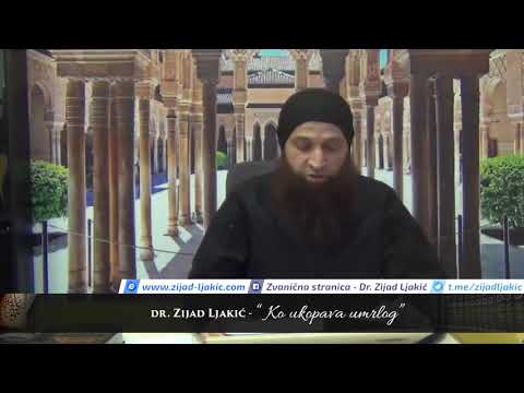 Ko ukopava umrlog - dr. Zijad Ljakić