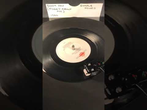 Simple Minds - Don’t You ( Forget About Me ) Vinyl 45 From 1985.