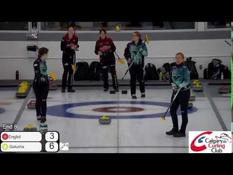 Autumn Gold Curling Classic Draw #1 - Galusha vs Englot