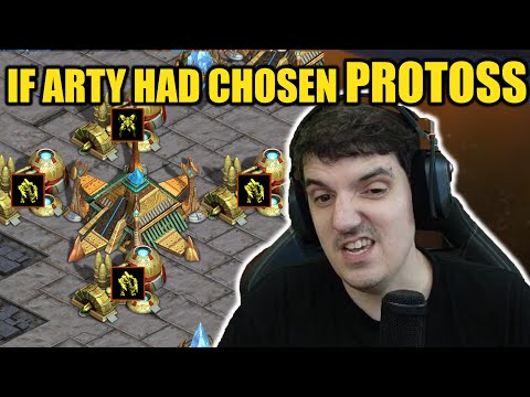 if arty had chosen protoss...