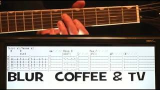 Blur Coffee And TV Guitar Chords Lesson & Tab Tutorial