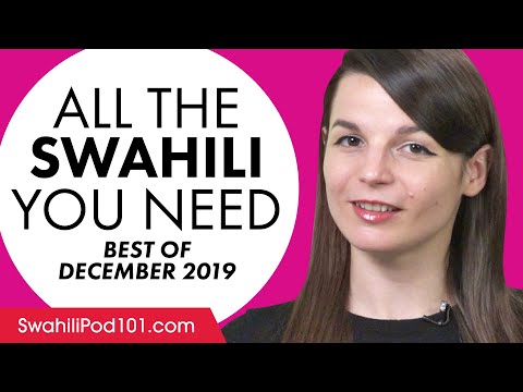 Your Monthly Dose of Swahili - Best of December 2019
