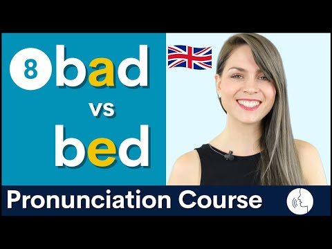 英語の発音練習 /æ/ vs /e/ 母音｜コース#8 (Practice Your English Pronunciation /æ/ vs /e/ Vowel Sounds | Course #8)