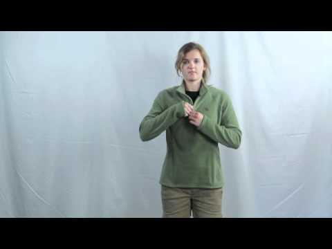 The North Face Women's TKA 100 Microvelour Glacier 1/4 Zip