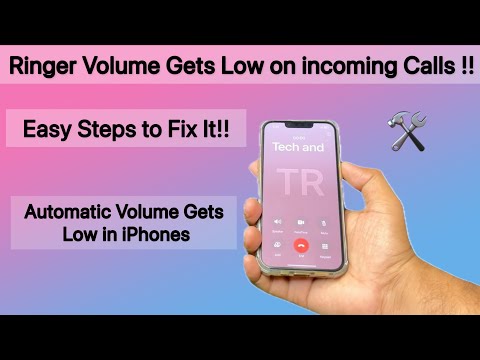 iPhone’s Ringer sound gets low on incoming calls|Volume Decreases while Ringing on iPhone all Models