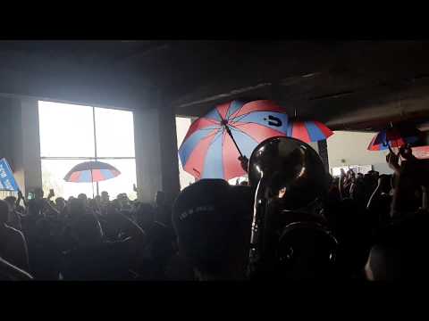 "Previa los de abajo - La mitad más 1 la tiene el León - U de chile vs palestino 2019" Barra: Los de Abajo &bull; Club: Universidad de Chile - La U