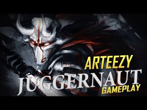 Arteezy playing Juggernaut (Gameplay)
