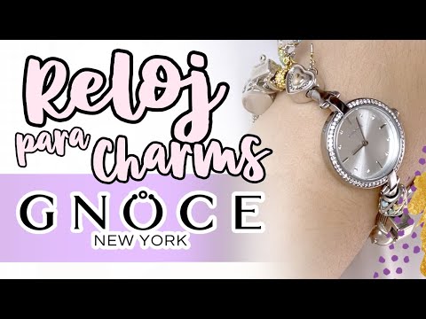 NUEVO RELOJ + BRAZALETE PARA CHARMS · GNOCE 💍