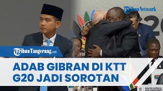 Adab Wapres Gibran saat Presiden Afrika Tutup KTT G20 Afrika Selatan Jadi Sorotan Dunia