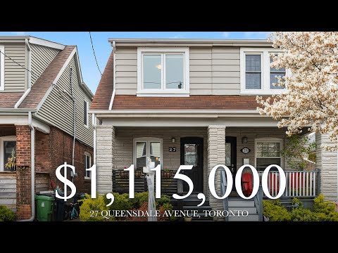 $1,115,000 Spacious Luxury Family Home - 27 Queensdale Avenue, Toronto