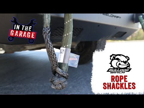 Bulldog Winch Rope Shackles - Features and Benefits