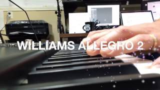 Video thumbnail for Williams Allegro 2 88 Keys Demo by Joe Sopala