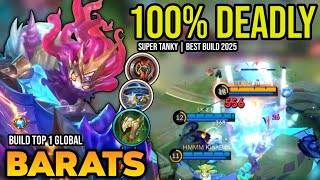 Download lagu BARATS BEST BUILD 2025 | BUILD TOP 1 GLOBAL BARATS GAMEPLAY | MOBILE LEGENDS✓ mp3 Download lagu BARATS BEST BUILD 2025 | BUILD TOP 1 GLOBAL BARATS GAMEPLAY | MOBILE LEGENDS✓ mp3