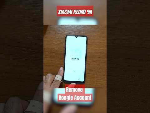 Xiaomi Redmi 9A,Remove Google Account, FRP Bypass Without PC-EASY 2023 #frp #frpbypass