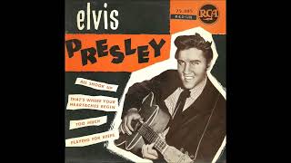 Elvis Presley &quot;(You&#39;re So Square) Baby I Don&#39;t Care&quot; 1957 LYRICS HERE = Jailhouse Rock film