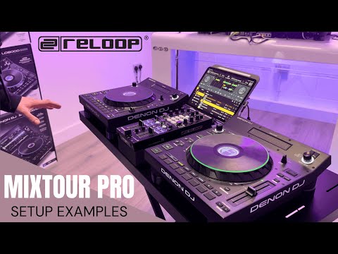Reloop Mixtour Pro | Setup Examples