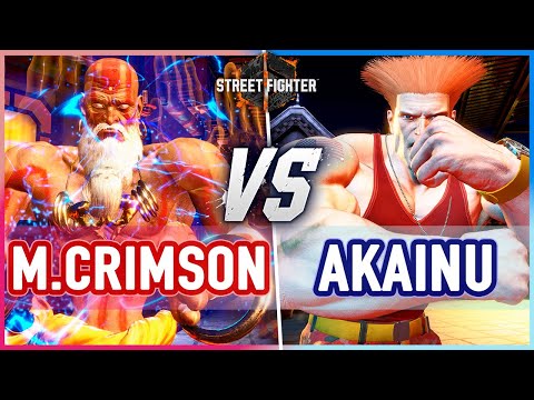 SF6 🔥 Mister Crimson (Dhalsim) vs Akainu (Guile) 🔥 Street Fighter 6