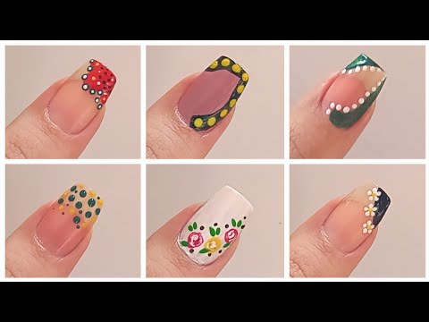 Diseños De Uñas 2024 || Easy summer Nails For Beginners😍