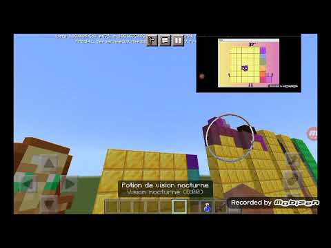 Numberblocks Band Quarters 30.25 to 39.75 in Minecraft pe Part 4