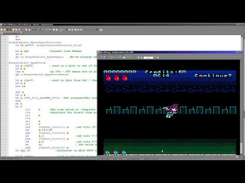 Solid fill & Gradient on the MSX - Learn Z80 with ChibiAkumas Lesson Aku18