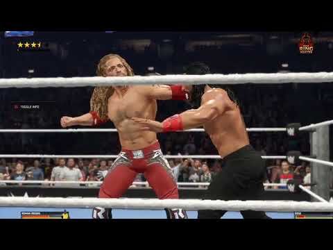 ROMAN REIGNS VS EDGE ONE ON ONE FIGHT