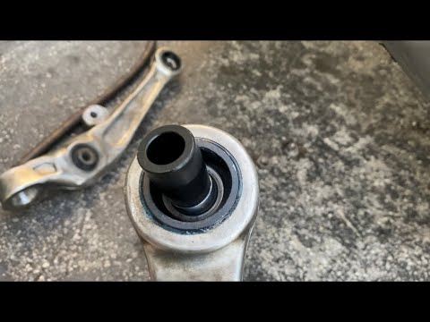 350z Gktech Front Lower control arm bushings install