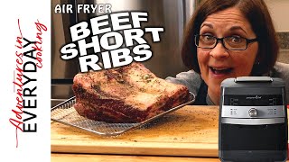 Can you do Beef Short Ribs in the air fryer? Let's find out!