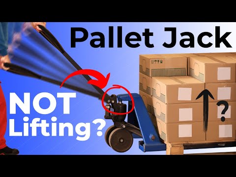 How to Fix a Pallet Jack Not Lifting  | How to Bleed A Pallet Jack | Pallet Jack Repair Guide