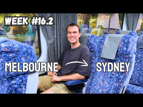 Taking the Train from Melbourne to Sydney (World Trip Week 16 Pt. 2)