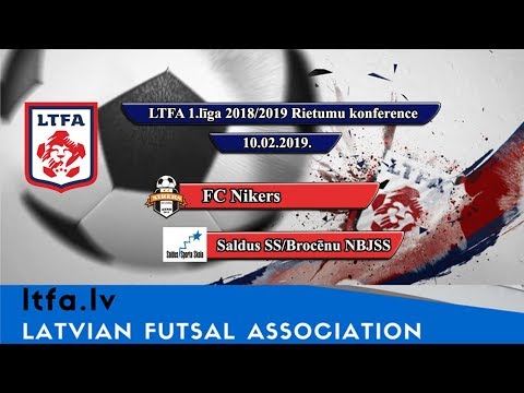 FC Nikers - Saldus SS/Brocēnu NBJSS [LTFA 1.LĪGA 2018/19 Highlights]