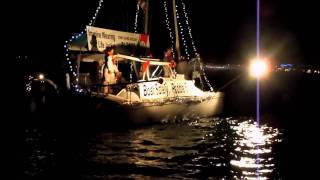 preview picture of video 'Key Largo Boat Parade 2012'