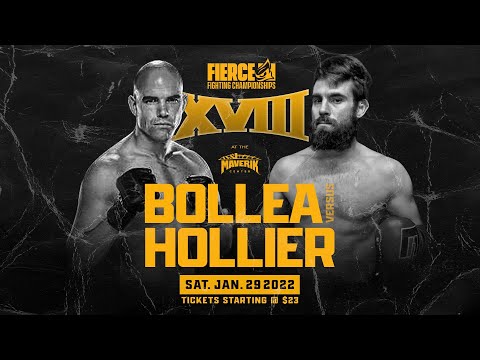 David Bollea vs Ben Hollier - Fierce Fighting Championship 18
