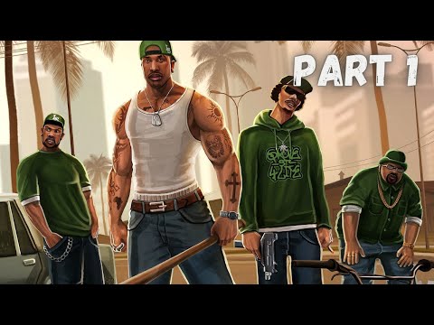 GTA SAN ANDREAS DEFINITIVE EDITION Gameplay Walkthrough Part 1 - No Commentary