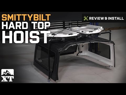 Jeep Wrangler Smittybilt Hard Top Hoist (1987-2018 YJ, TJ, JK) Review & Install