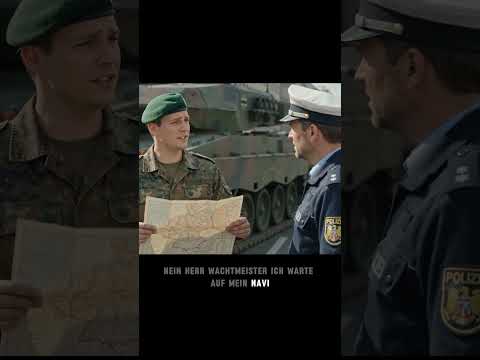Dieser Panzer hat das wohl älteste Navi Deutschlands 😂 #lustig