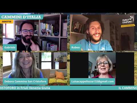Il Cammino di San Cristoforo in Friuli Venezia Giulia |DIRETTA LIVE|