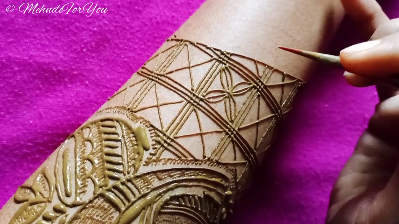 bridal full hand mehndi design by mehndi for you