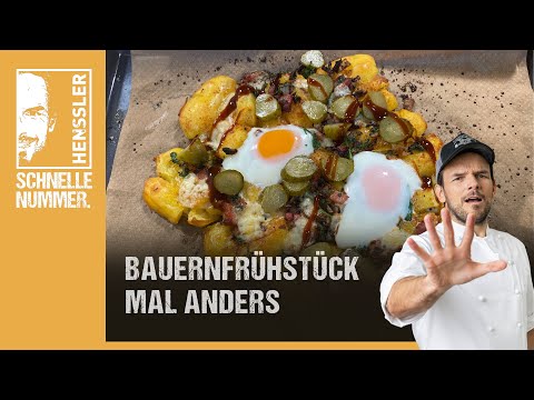 Quick farmer's breakfast with a twist Recipe by Steffen Henssler