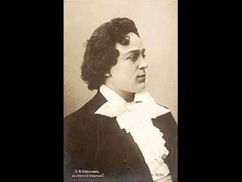 The Great Leonid Sobinov Sings "I love you, Olga," From Eugene Onegin     1911