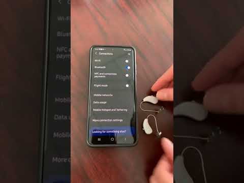 How to pair Bluetooth compatible hearing aids to an Android smartphone