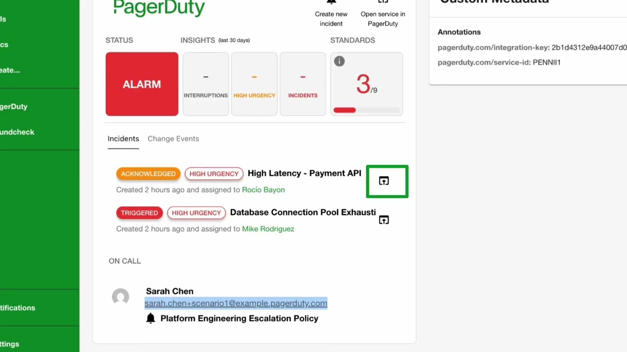PagerDuty x Backstage Plugin Demo: Eliminate Context Switching for On-Call Engineers