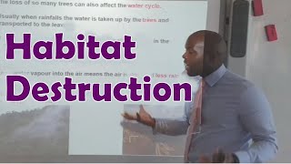 Habitat Destruction - Biology IGCSE