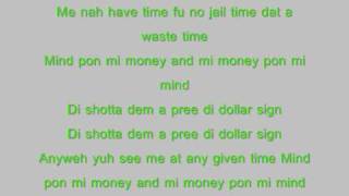 vybz kartel dollar sign with lyrics