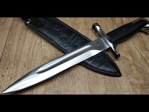 Restoration bayonet M1 Garand and making a leather knife sheath.