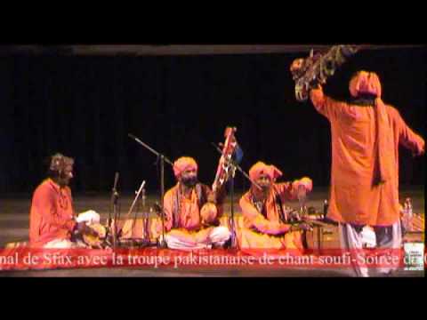 Chant soufi de Pakistan au festival international de Sfax 2012