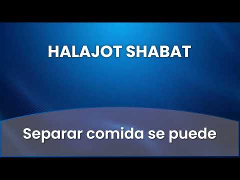 6 - Separar comida se puede