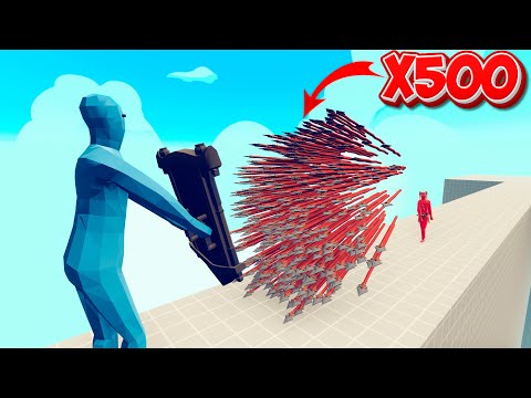 ICE ZOMBIE WITH REFLECTIVE SHIELD vs EVERY GOD - Totally Accurate Battle Simulator TABS