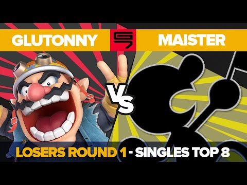 Glutonny vs Maister - Losers Round 1: Top 8 Ultimate Singles - Genesis 7 | Wario vs Game & Watch