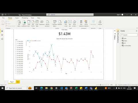 How to Adjust X-axis parameter or range - Power BI Tutorials